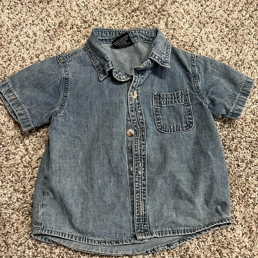 Little Bipsy denim shirt